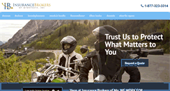 Desktop Screenshot of insurancebrokersmn.com